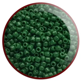 11/0 TR-47H Pine Green Opaque 10g/30g Round Toho Seed Beads | Beading Supply