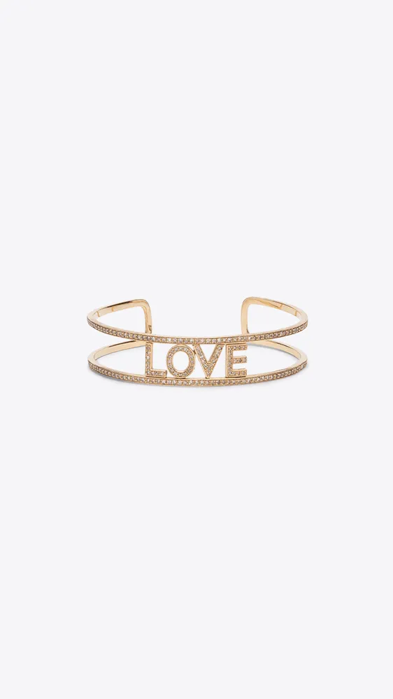 14k Gold Love Bracelet