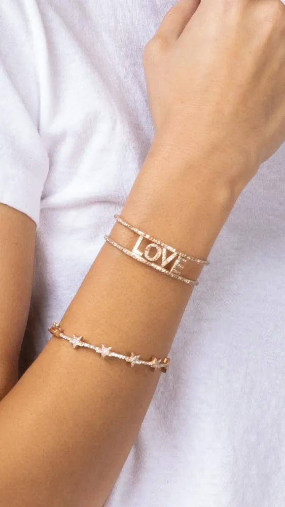 14k Gold Love Bracelet