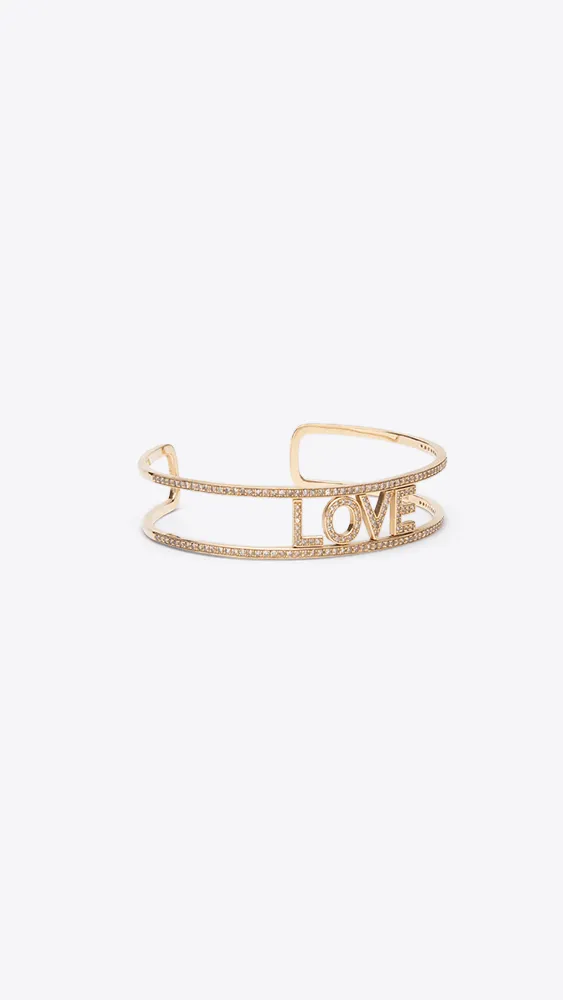 14k Gold Love Bracelet