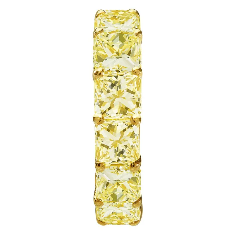 18kt Yellow Gold 10.68ctw Fancy Yellow Diamond Eternity Band