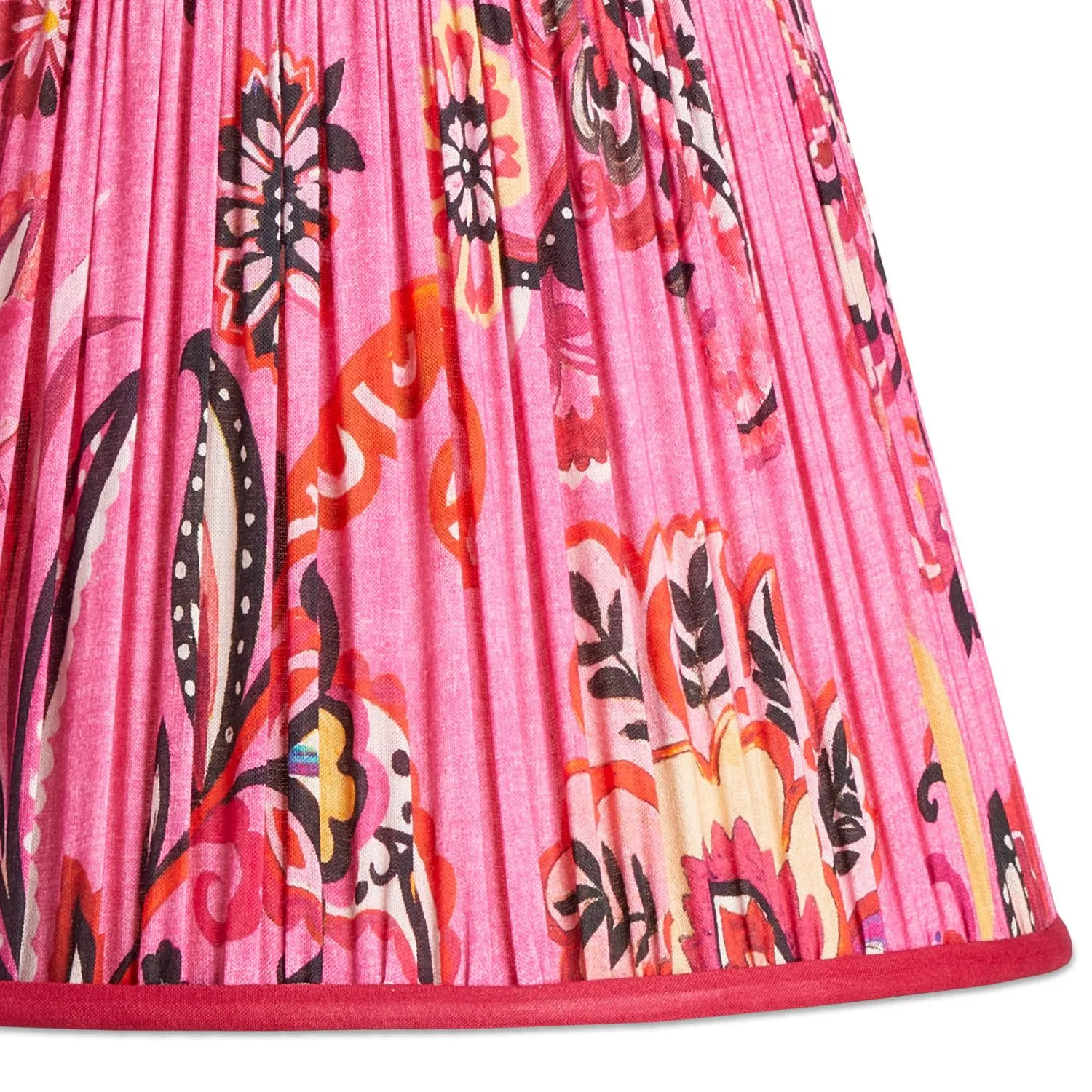 25cm empire shade in pink Paisley by Matthew Williamson