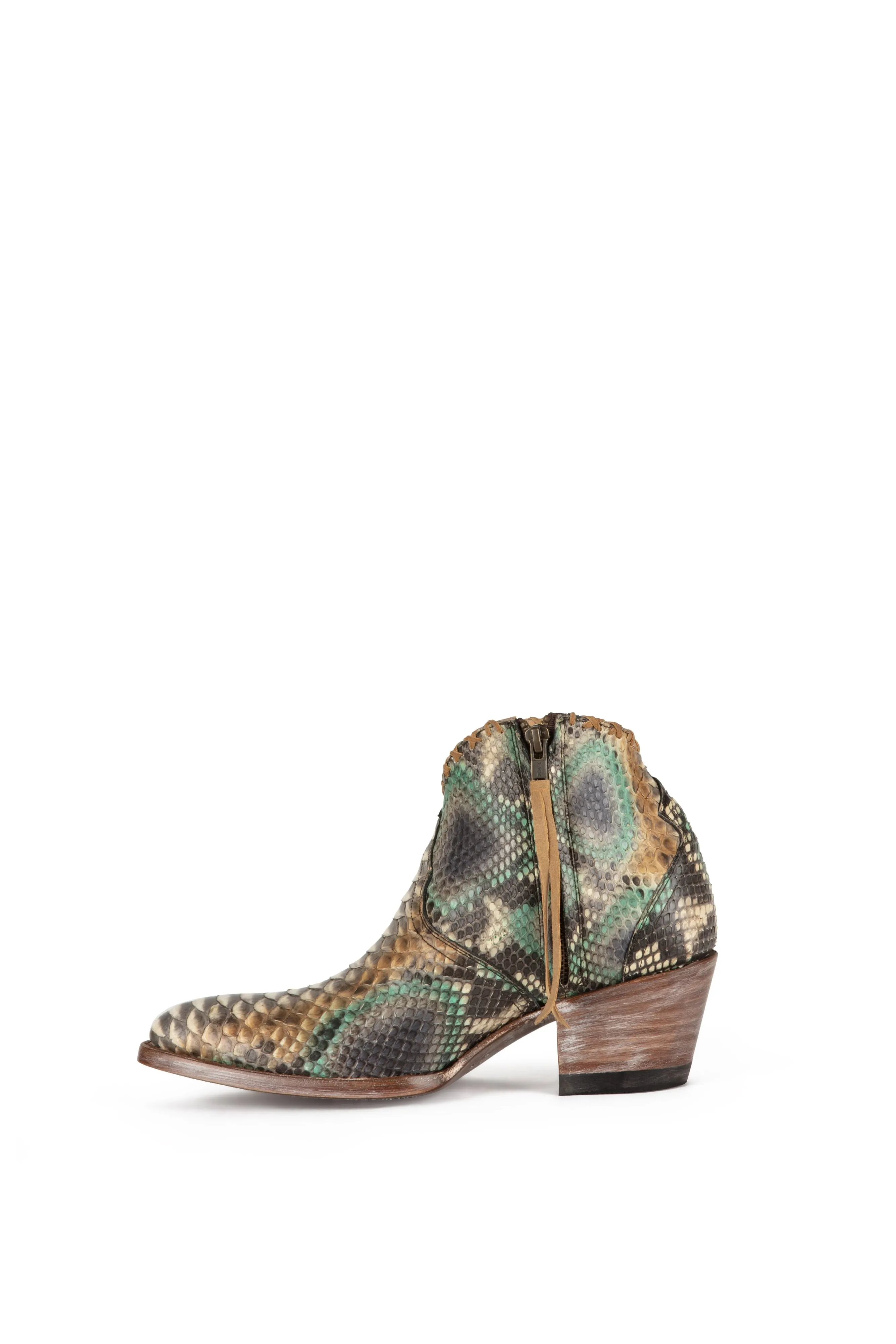 Allens Brand - Dixie Python - Natural & Turquoise