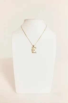 ALPHABET PENDANT NECKLACE