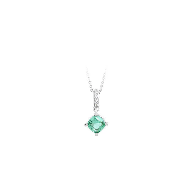 Amelie Green Paraiba Pendant