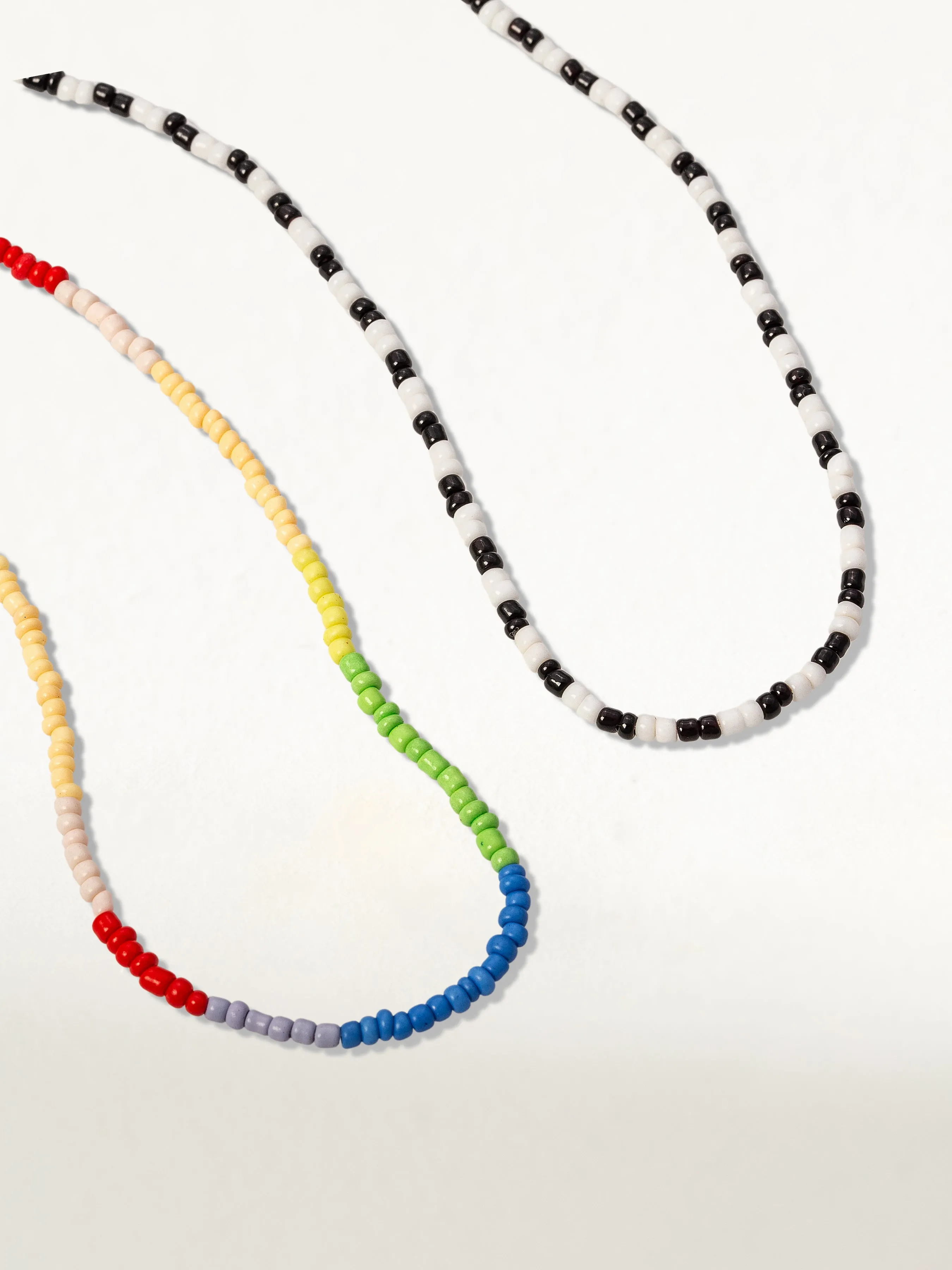 Artistic Beaded Layered Necklace