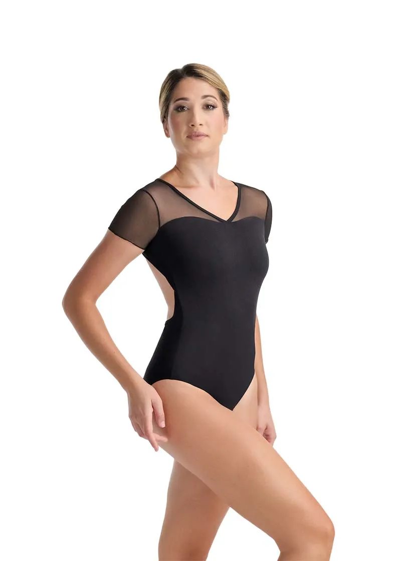 Ballet Rosa "Monia" Cap Sleeve Leotard