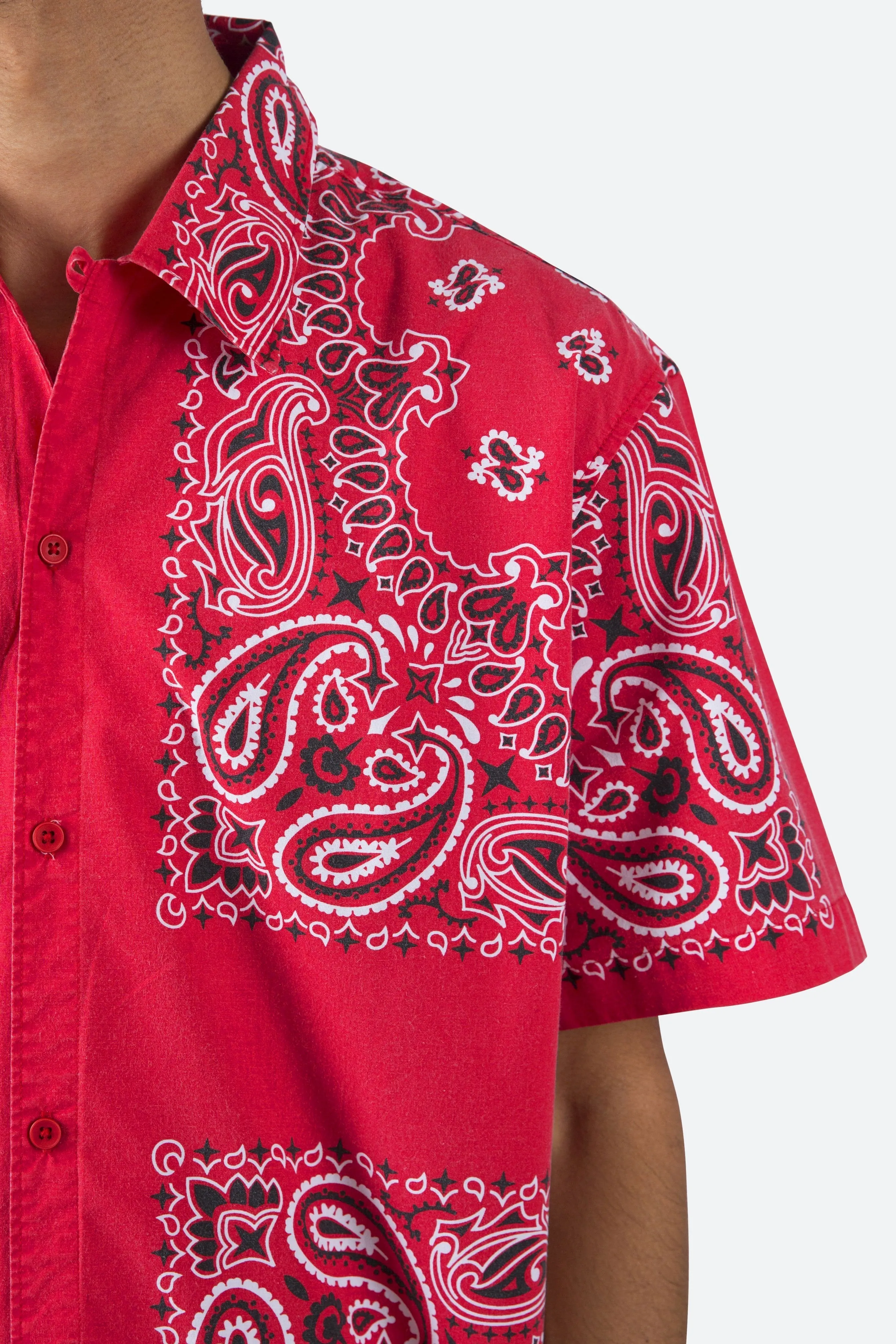 Bandana Shirt - Red