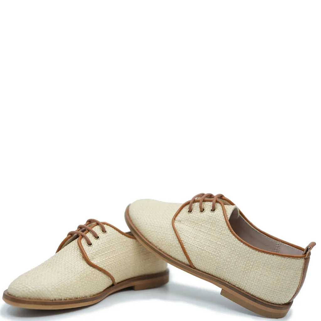 Beberlis Natural Weave Oxford