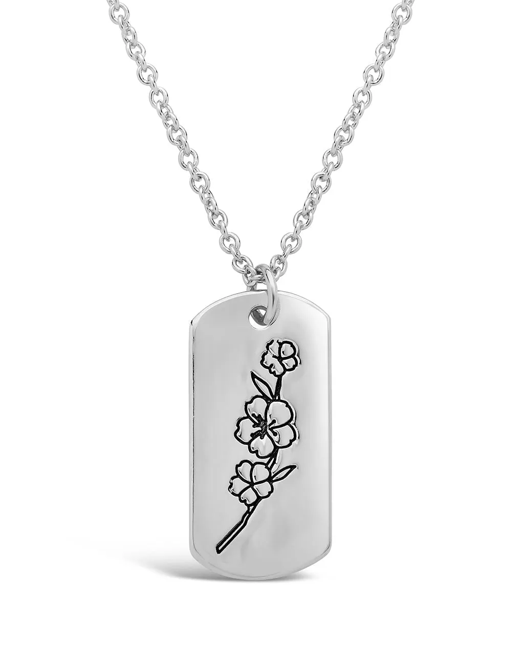 Birth Flower Pendant