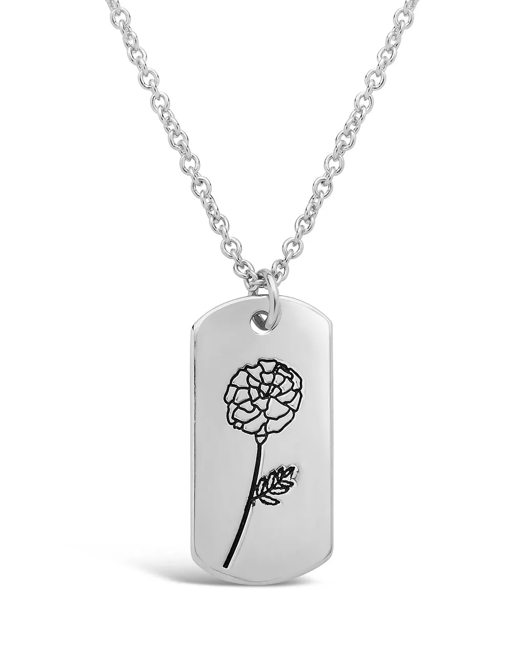 Birth Flower Pendant