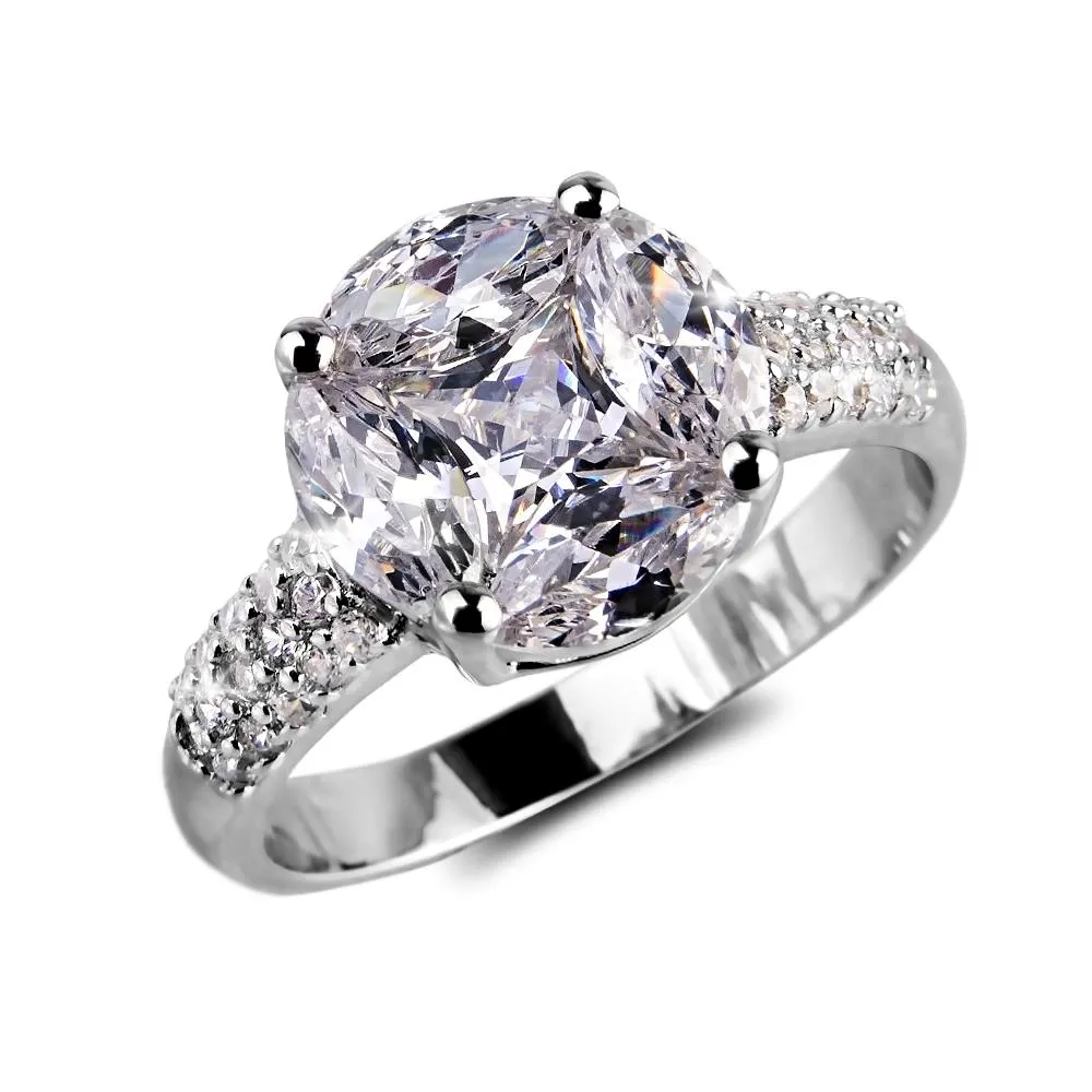 Capella Rhodium Ring