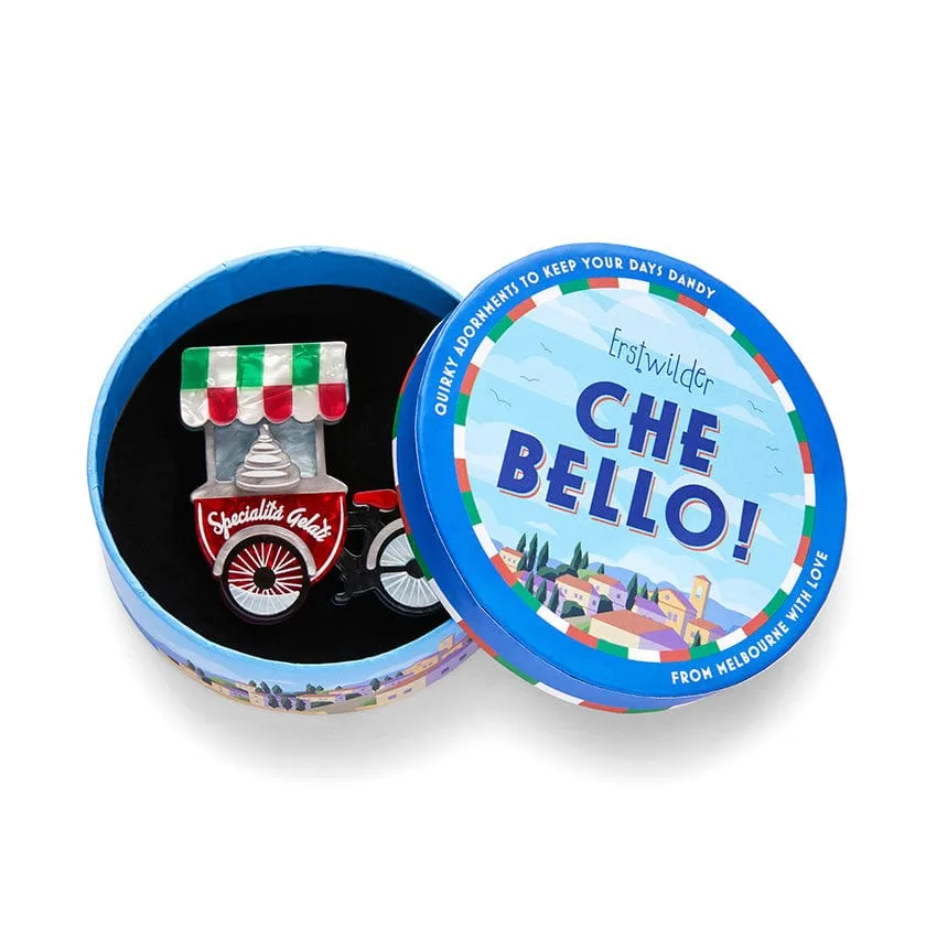 Carello Dei Gelati Brooch