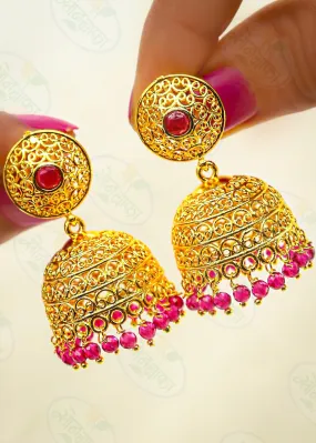 CIRCLE DESIGNER JHUMKI