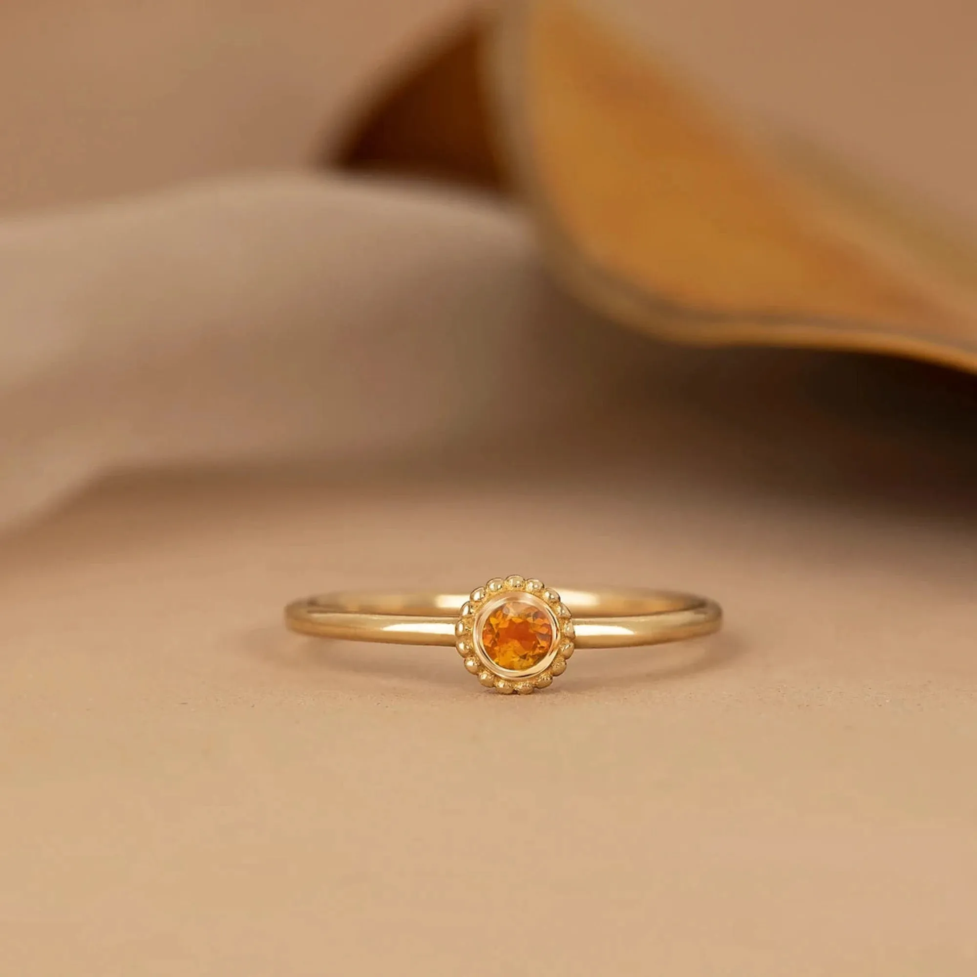 Citrine Art Deco Ring, Winnie