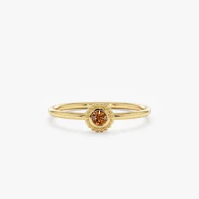 Citrine Art Deco Ring, Winnie