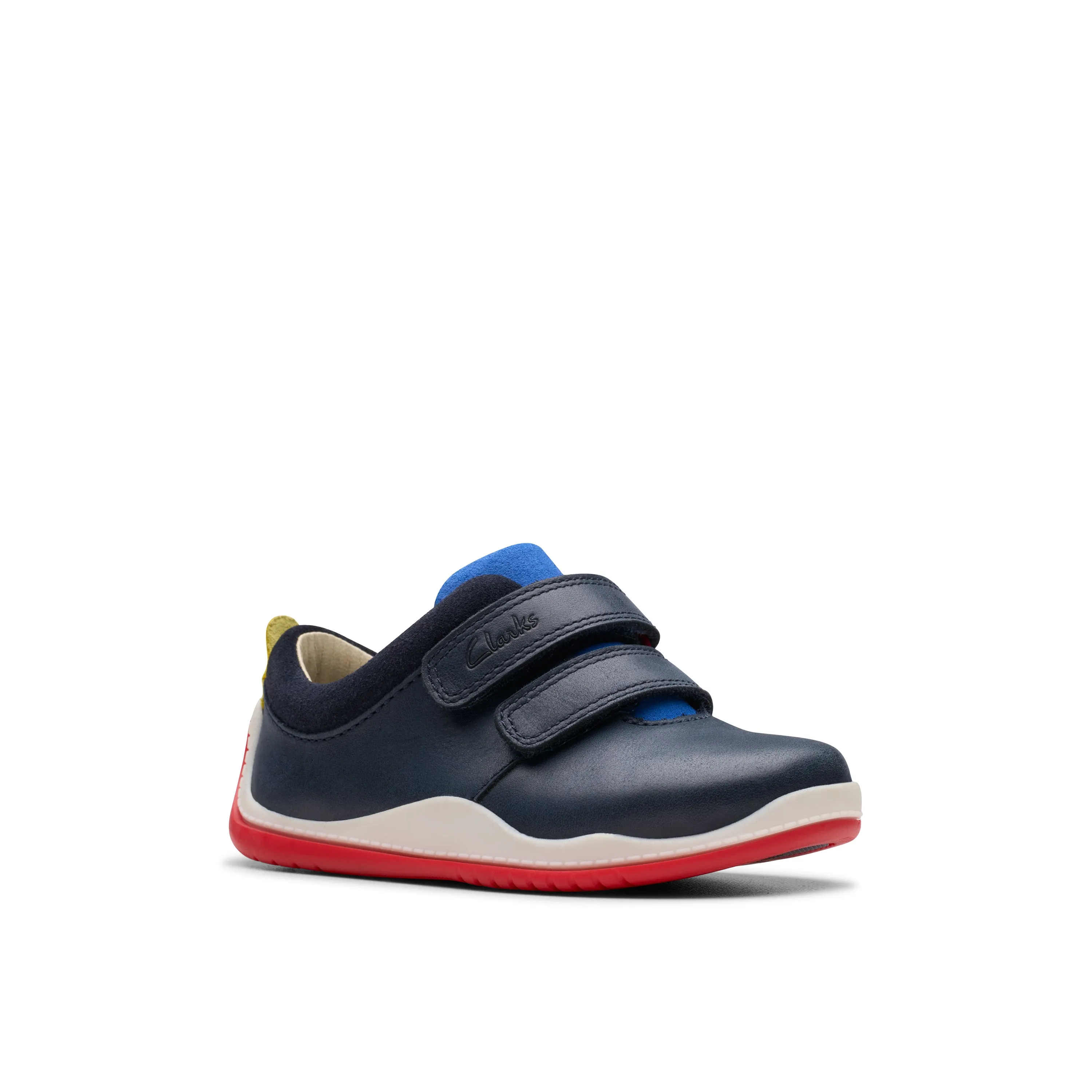 Clarks - Noodle Fun T - Navy/ Red