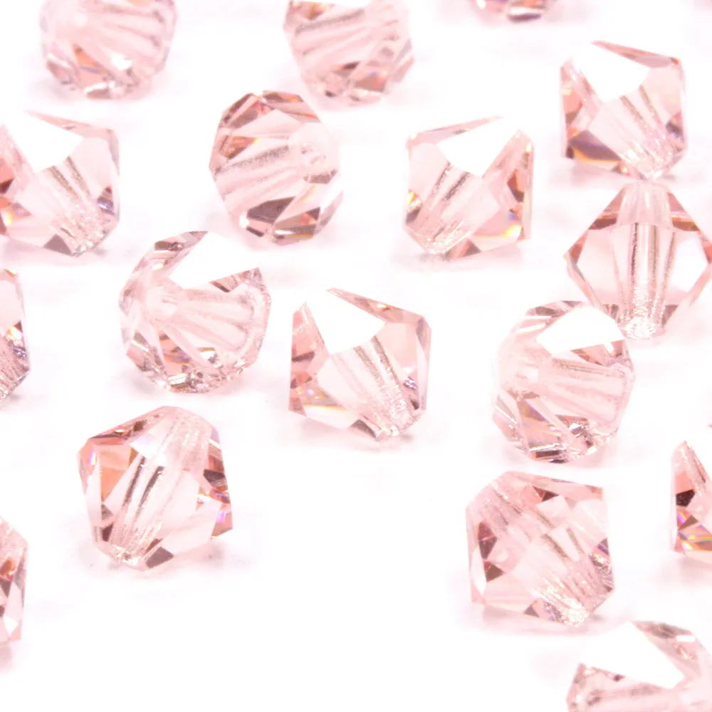 Crystal 5mm Bicone Pink Bundle - Pack of 6