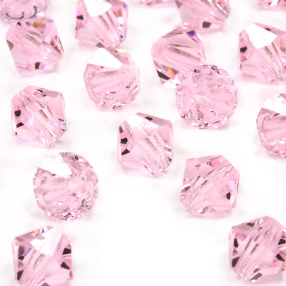 Crystal 5mm Bicone Pink Bundle - Pack of 6