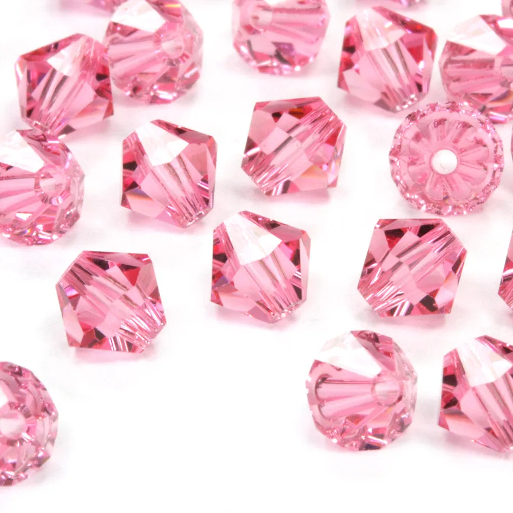 Crystal 5mm Bicone Pink Bundle - Pack of 6