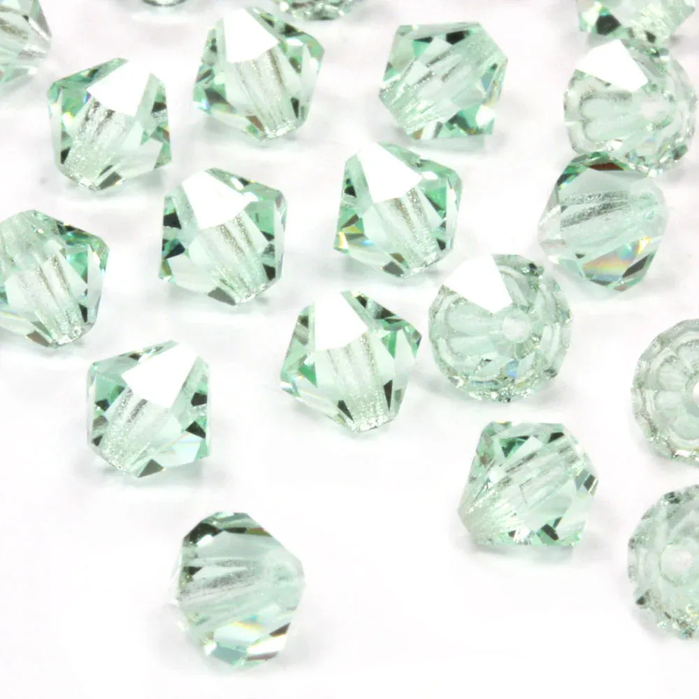 Crystal 6mm Bicone Green Bundle - Pack of 6