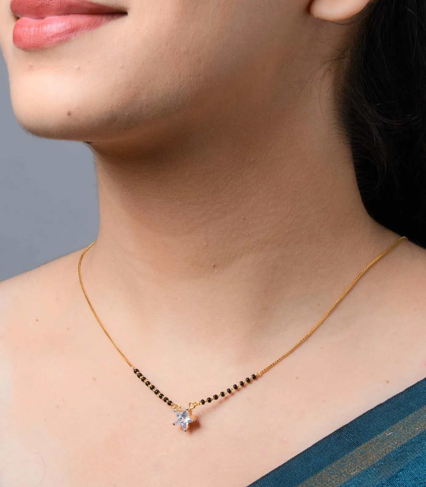 Crystal Star Mangalsutra