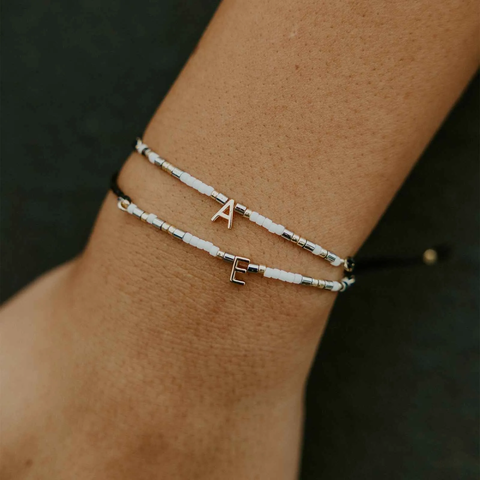 Dainty Alphabet Bracelet