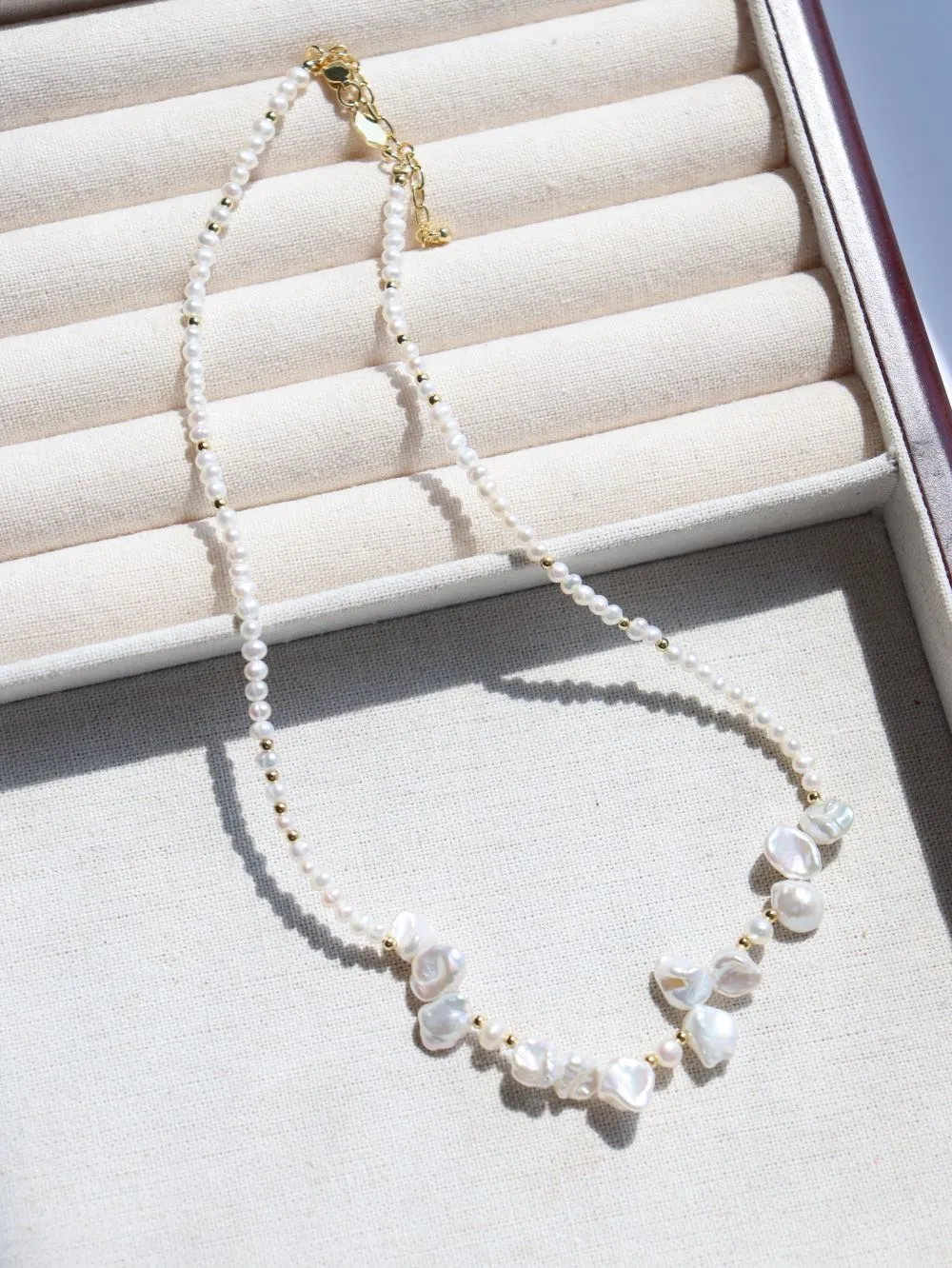 Dream Dewdrop Baroque Pearl Necklace