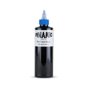 Dynamic Triple Black Tattoo Ink - 8oz