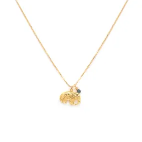 Elephant Necklace | Gold