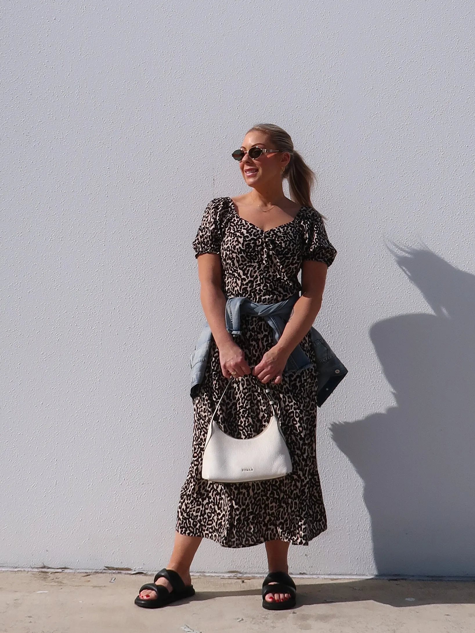 Estella Dress - Leopard