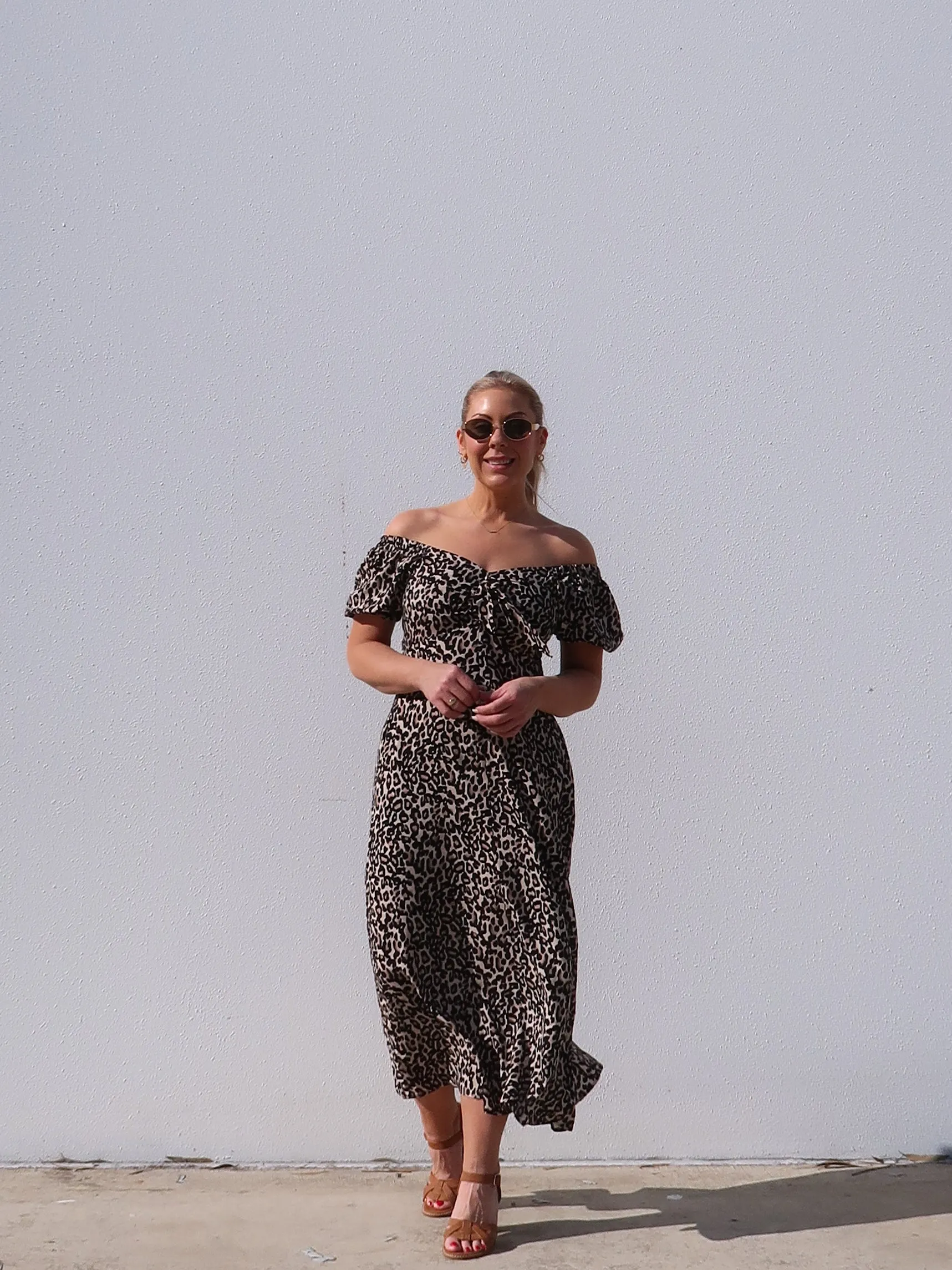 Estella Dress - Leopard