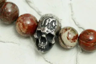 Fucking Baby Red Zebra Jasper Stone Bracelet