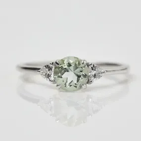 Garden Party Eden Ring in Green Amethyst