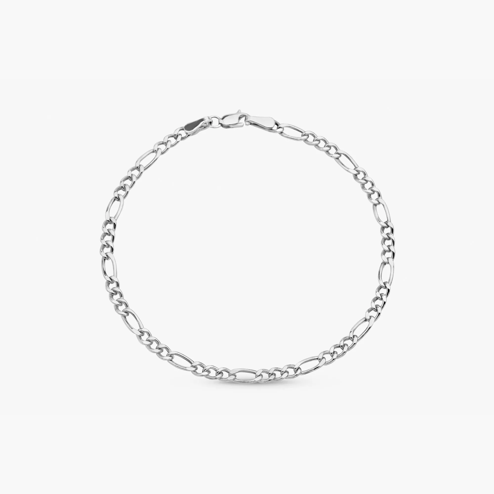 Gold Figaro Chain Bracelet, Suzanne