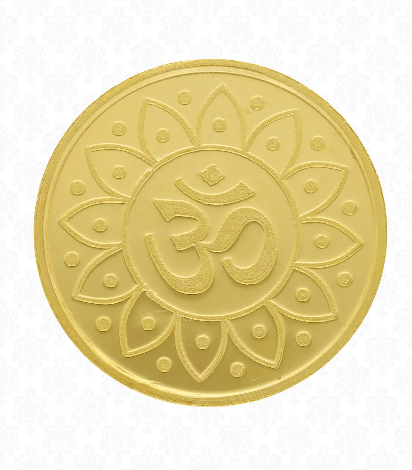 Gold Ganpati Coin-1GM