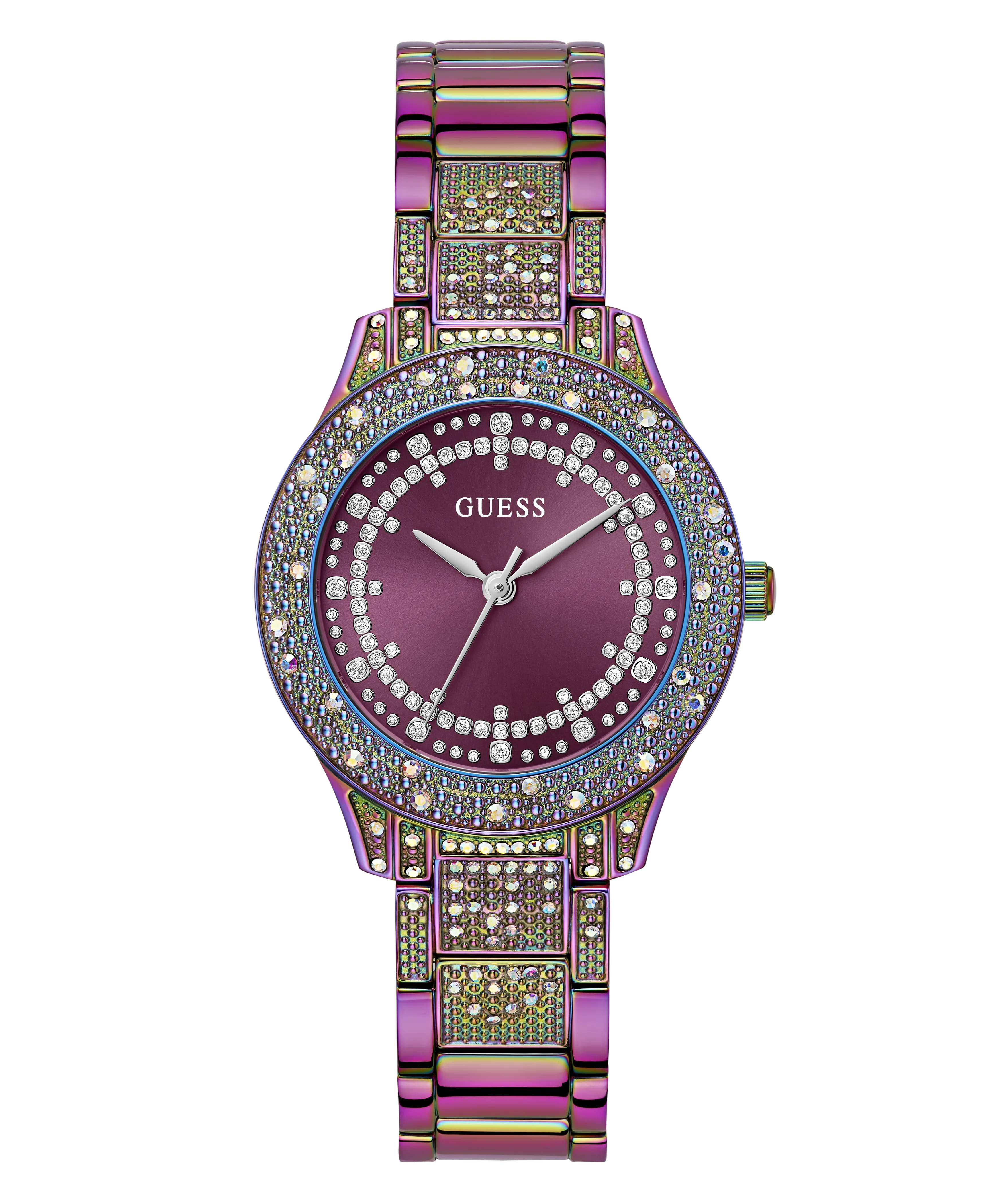 GUESS Ladies Iridescent Analog Watch