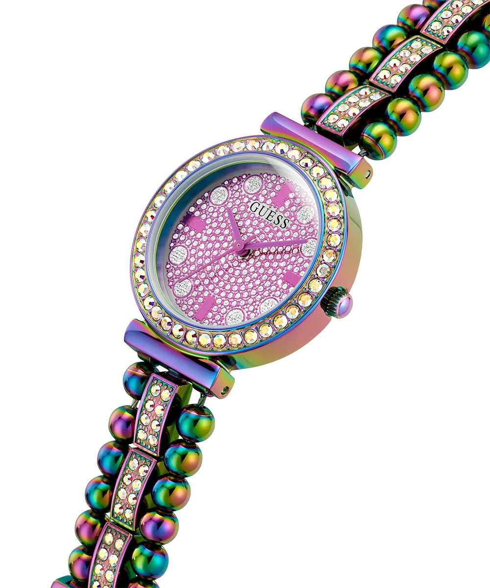 GUESS Ladies Iridescent  Iridescent Analog Watch