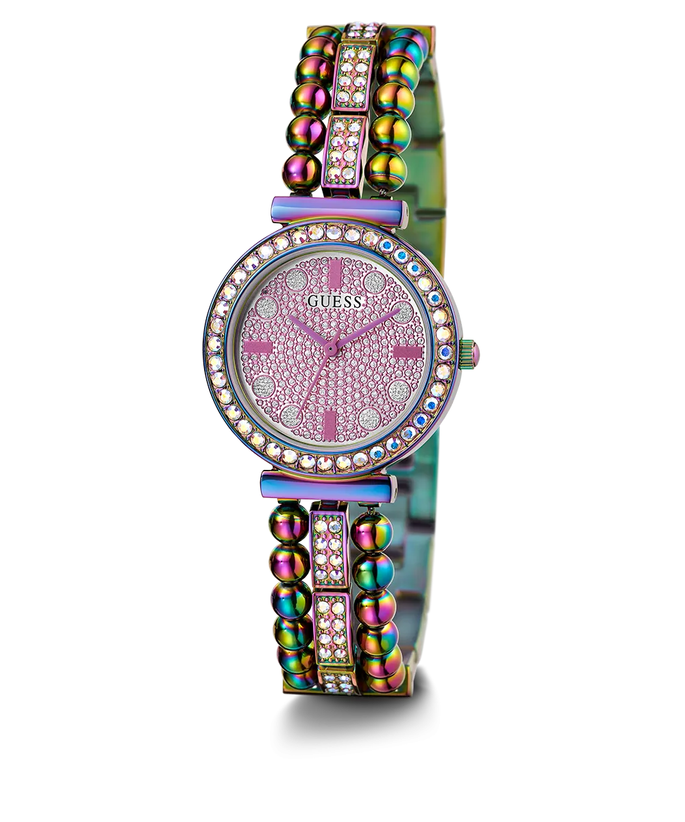 GUESS Ladies Iridescent  Iridescent Analog Watch