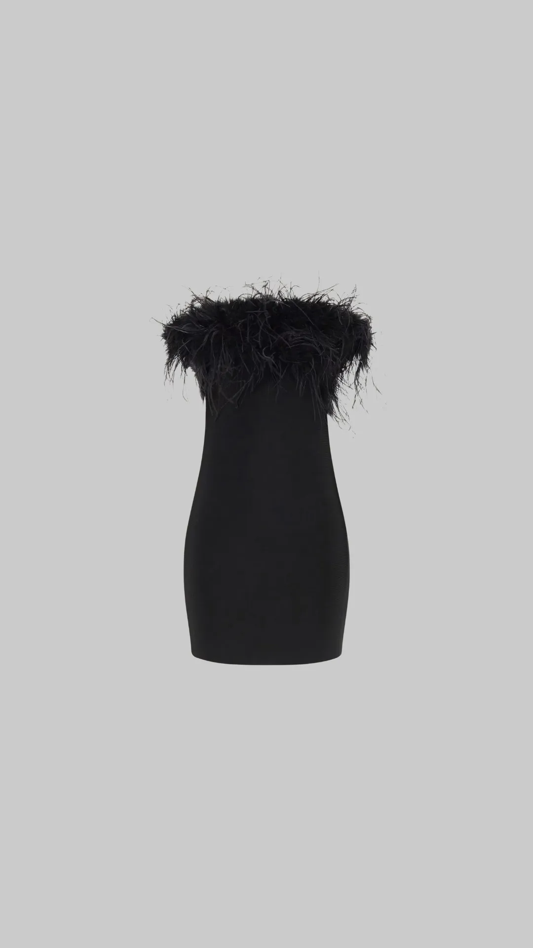 Guess Marciano Feathers Mini Dress