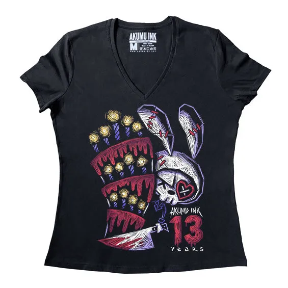 Happy Unbirthday 13 Women Vneck