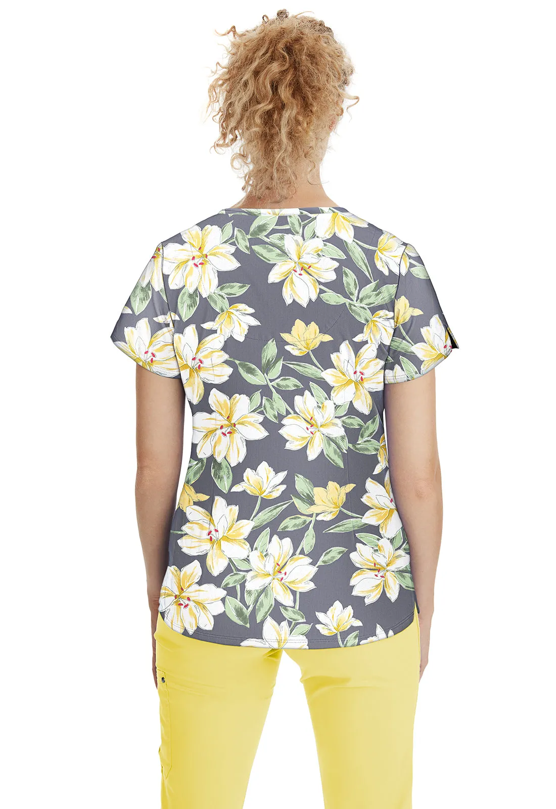 HH Premiere Label - Women's Canary Isabel Print Scrub Top