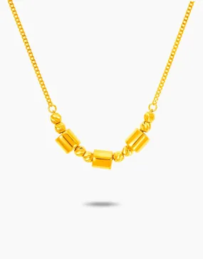 LVC 9IN Annabelle 999 Gold Necklace