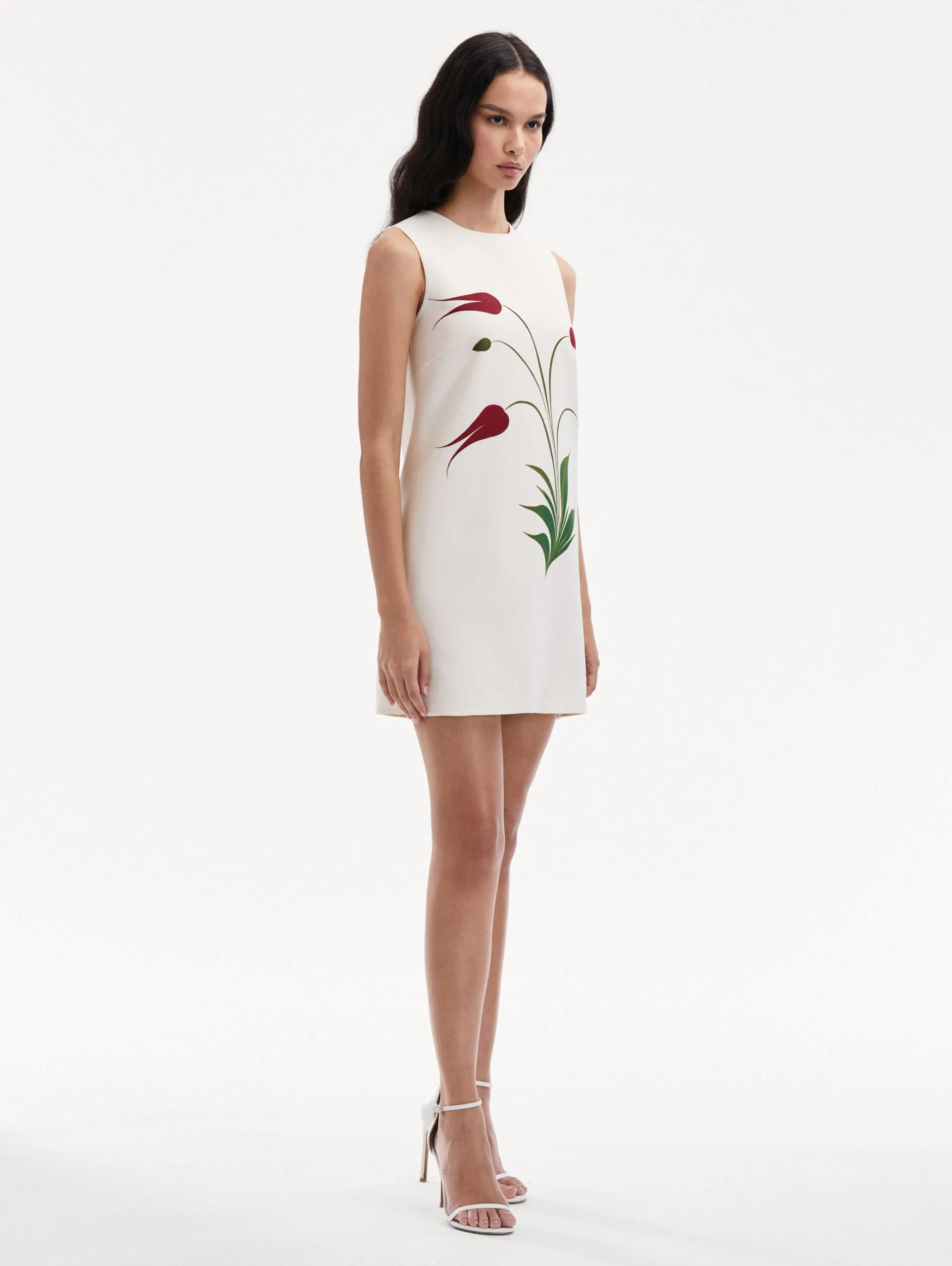 Marbled Tulip Shift Dress