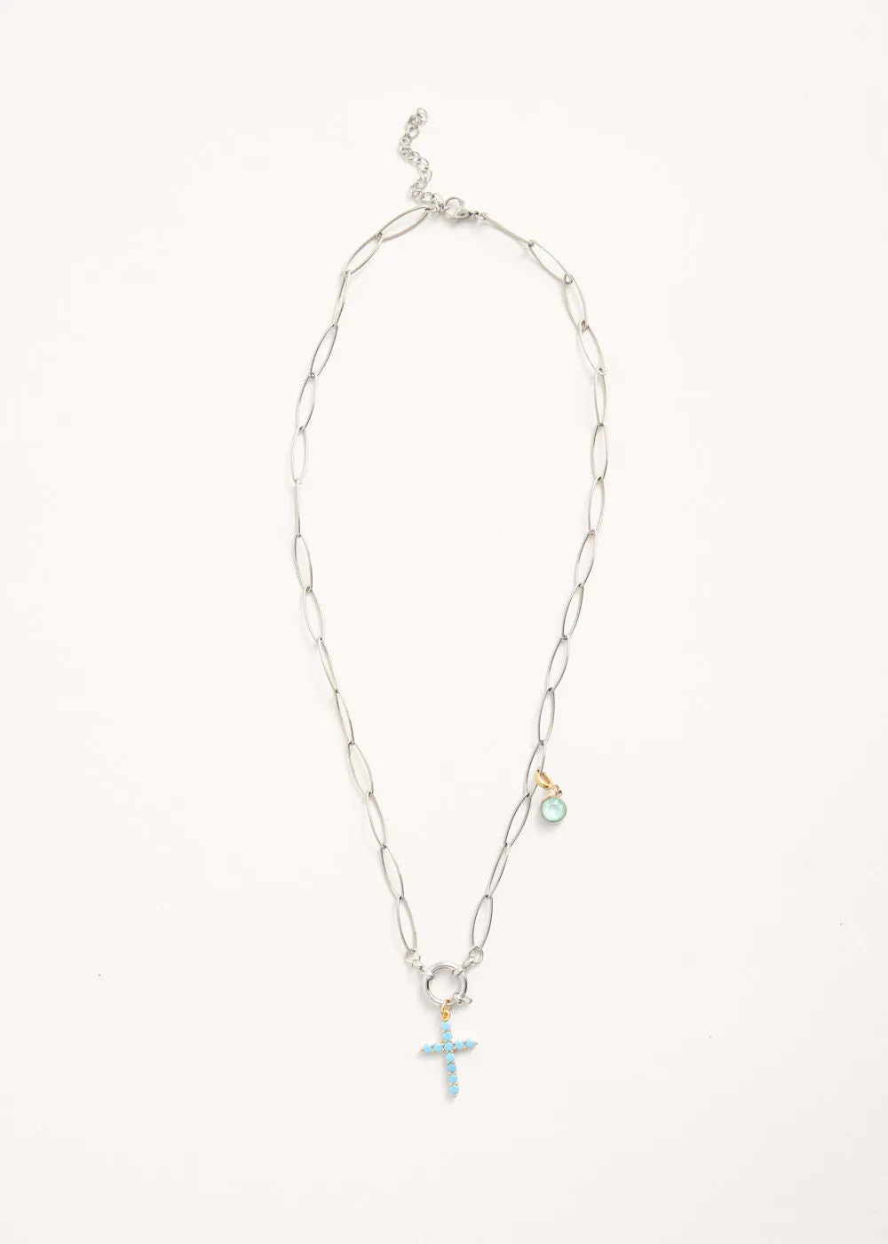 MISTY CROSS NECKLACE