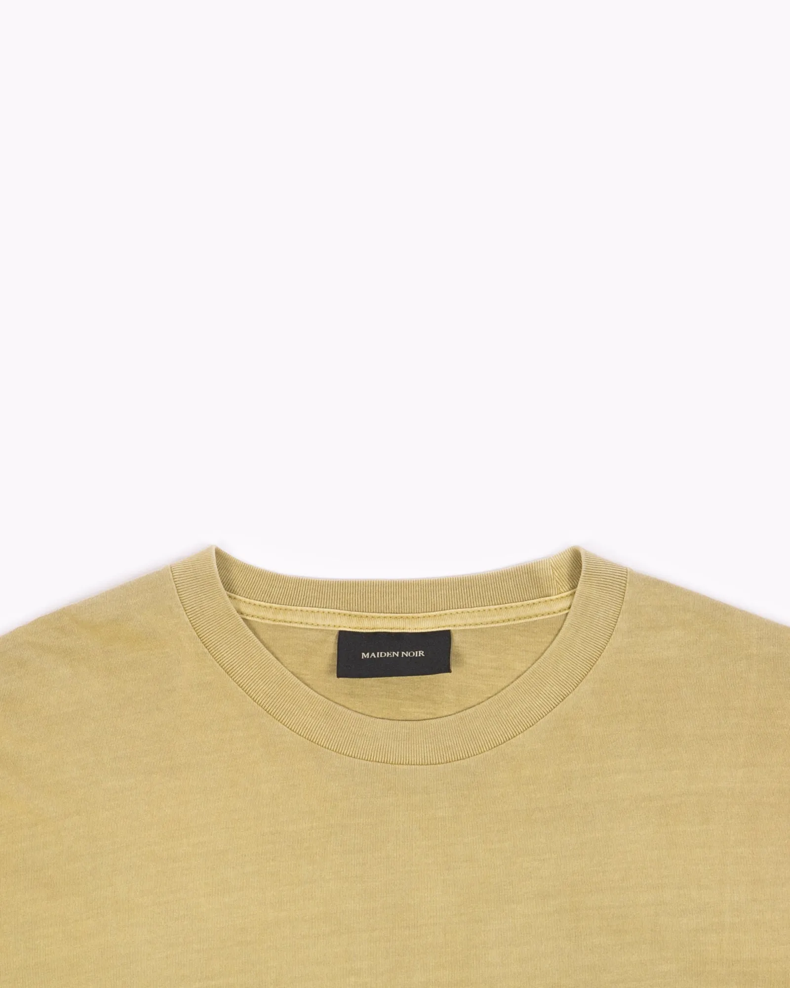 Natural Dyed Block LS Jersey - Moss