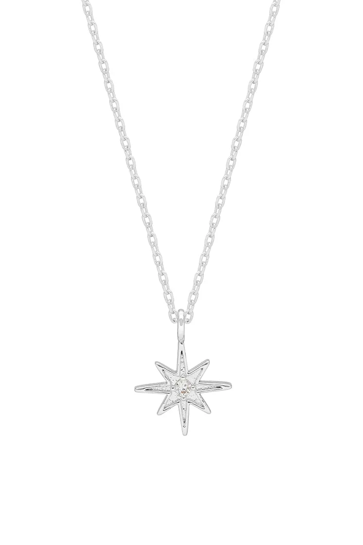 North Star CZ Pendant