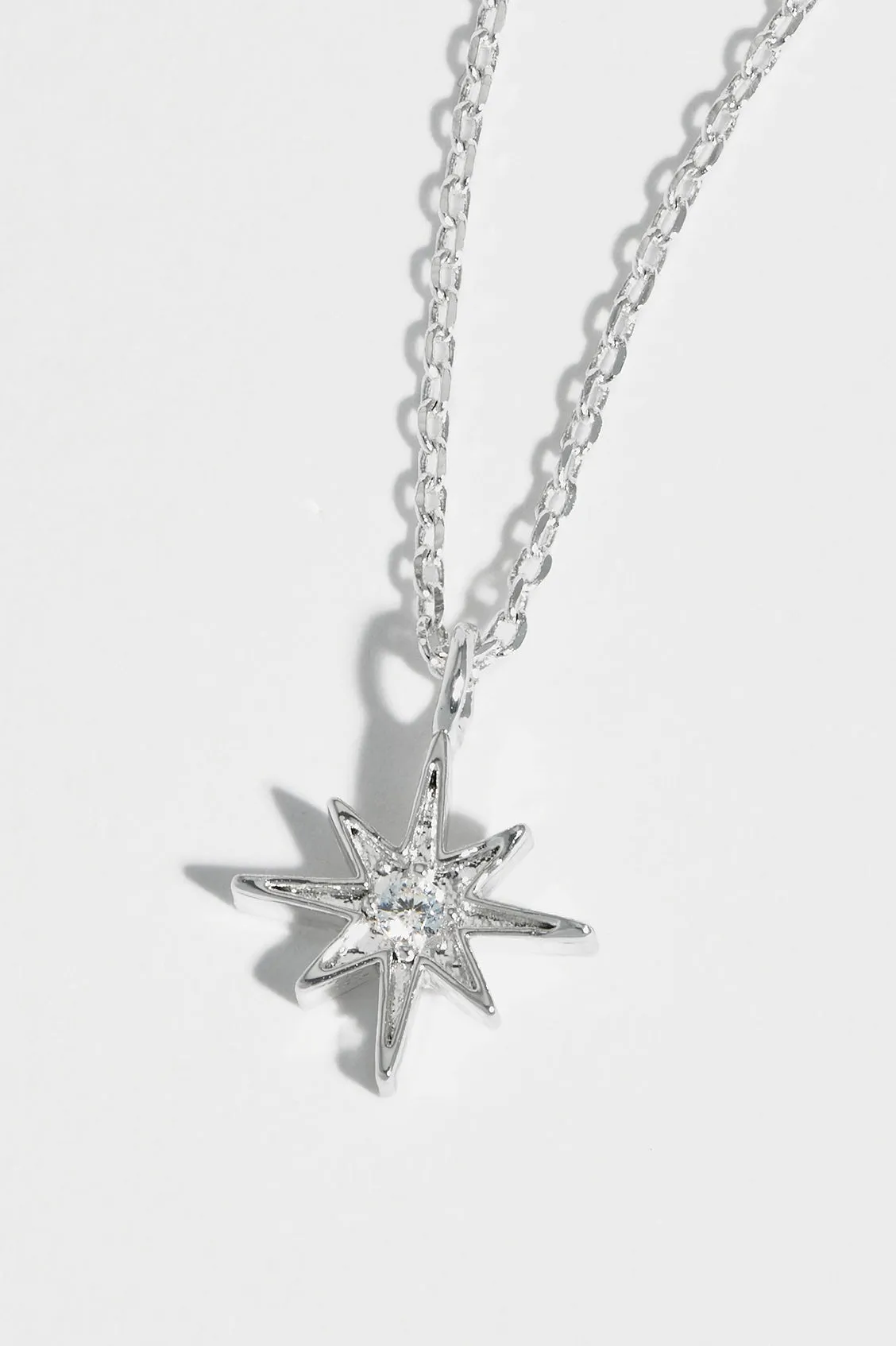 North Star CZ Pendant