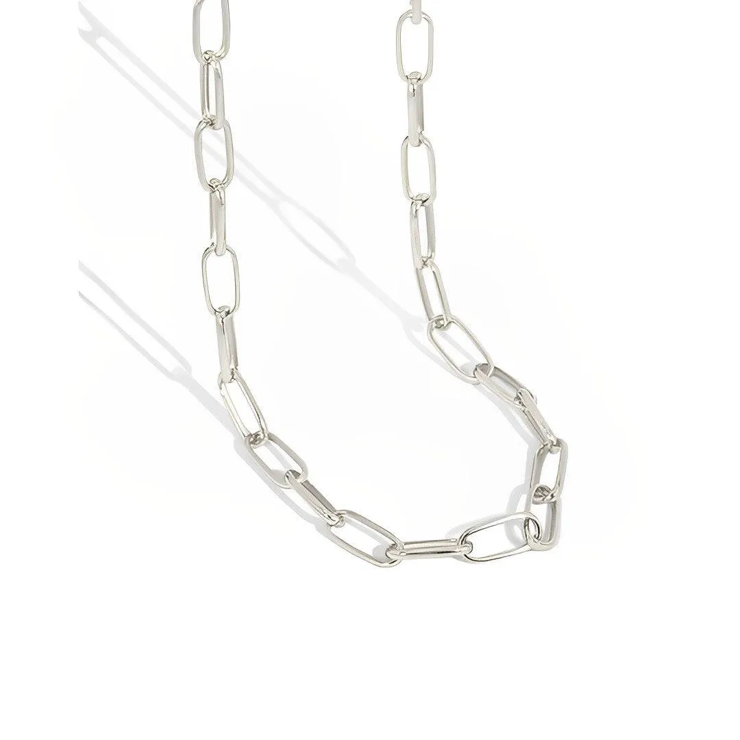 Oval Link Chain Necklace