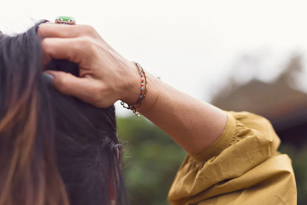 "Billie" Multi-Stone Gemstone Beaded Bracelet